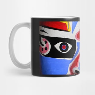 Native American mask Mug